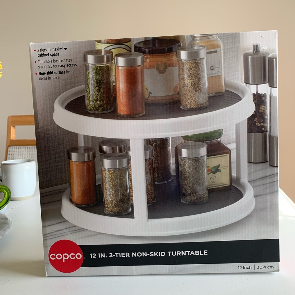 2-tier Non-skid Turntable